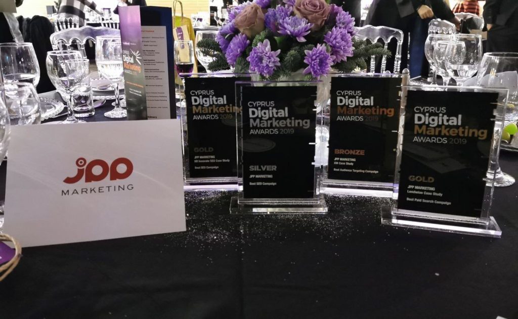 jpp marketing awards table