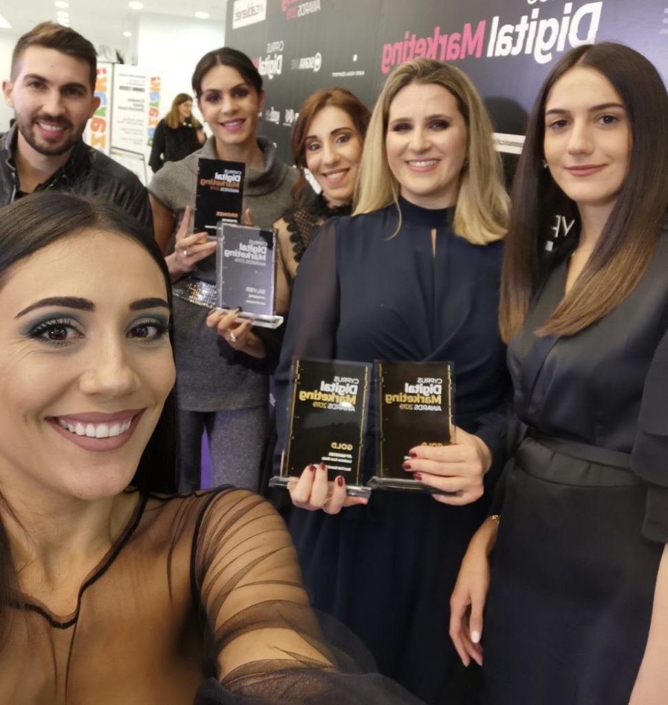 jpp marketing team photo cyprus digital marketing awards